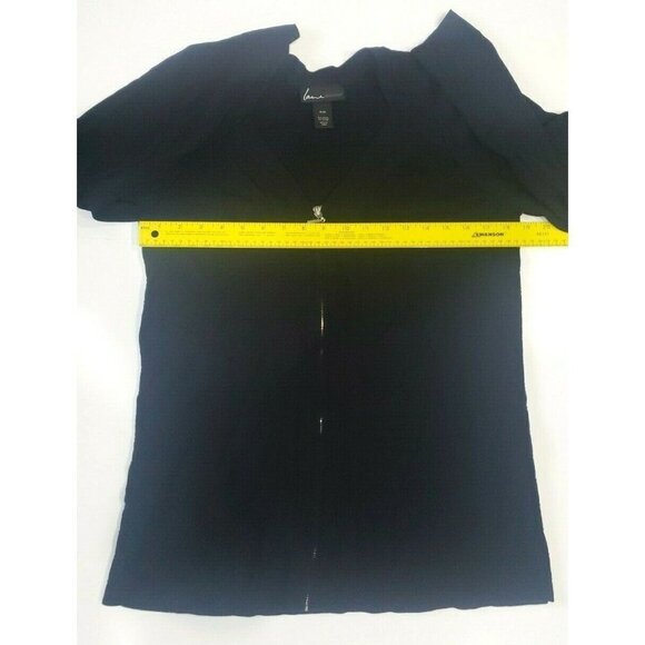 Lane Bryant 18/20 Black Career Zip Front Cardigan - Picture 4 of 5
